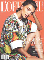 The Cloubreak One Piece in Foam in L'Officiel Mexico