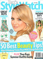 Kristin Cavallari in the Reunion Top and the Lanai bottom in Swell Lines.