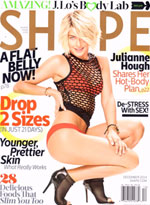 Julianne Hough wearing the Belize Top and Lahaina Bottom in Anthurium