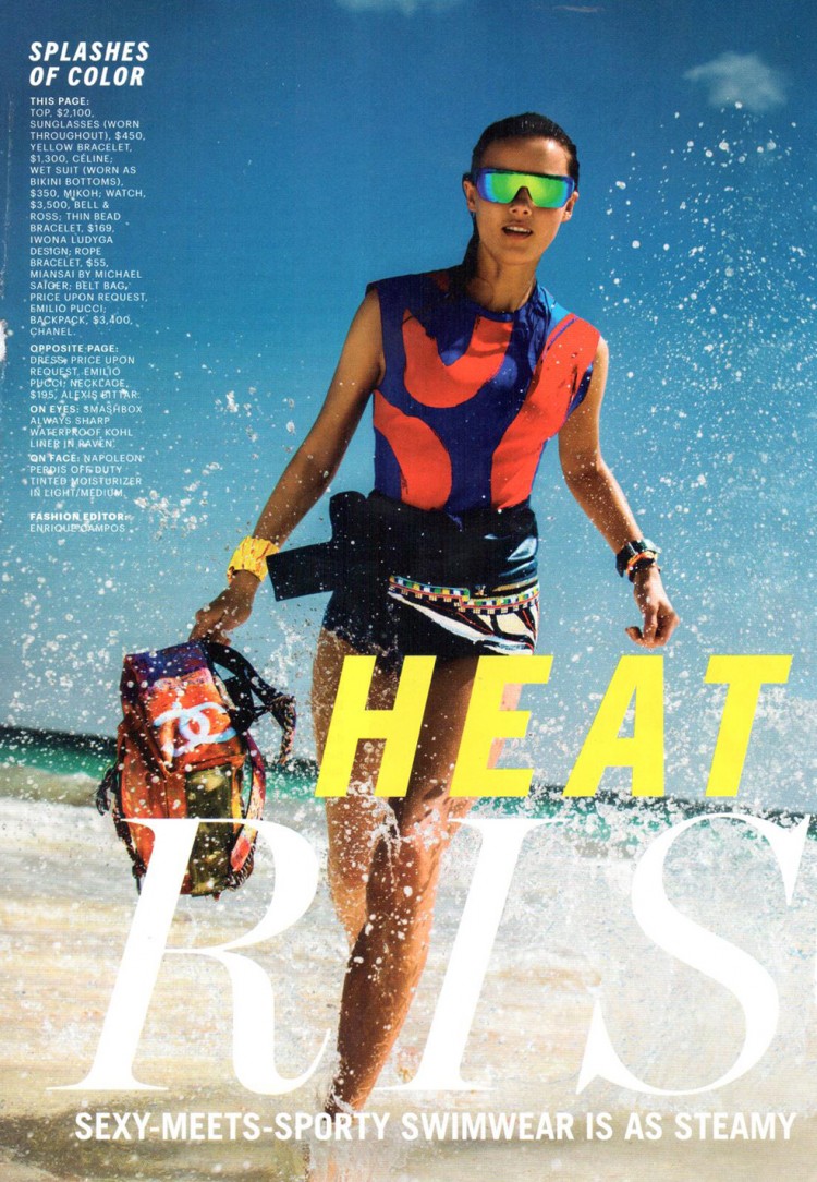 MIKOH in Marie Claire single page