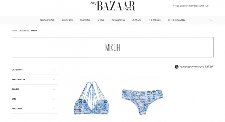 MIKOH X HARPER'S BAZAAR